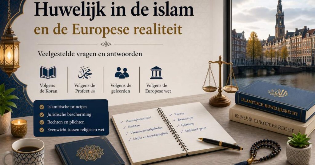 Huwelijk in de islam en de Europese realiteit met nadruk op rechten, wetgeving en gezinsbescherming