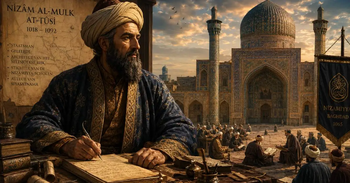 Nizam al-Mulk at-Tusi tussen geleerden en de Nizamiyya-school in de Seltsjoekse periode