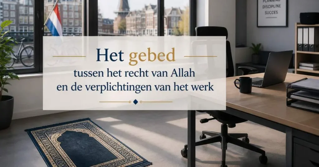 Het gebed tussen het recht van Allah en de verplichtingen van het werk