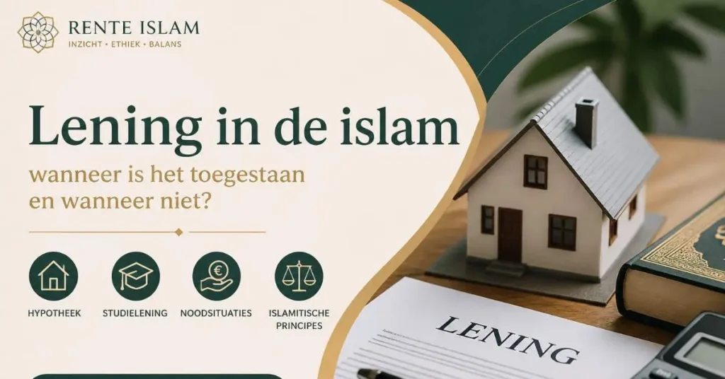 Lening in de islam tussen noodzaak en verantwoordelijkheid