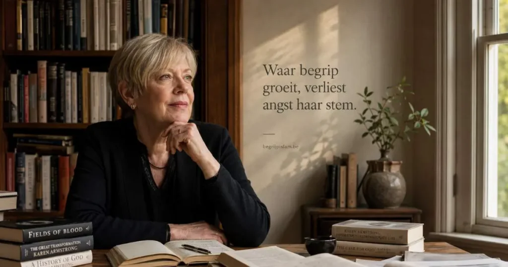 Karen Armstrong en de islam met aandacht voor de Profeet Mohammed, barmhartigheid en het corrigeren van westerse beeldvorming
