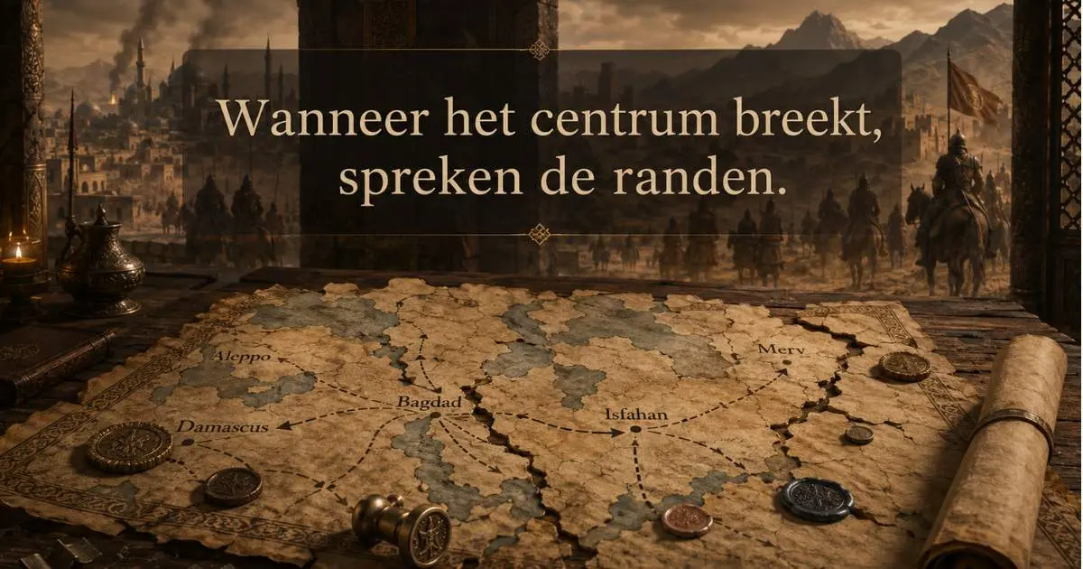 De neergang van de Grote Seltsjoeken laat zien hoe een machtig rijk langzaam zijn centrum verloor.